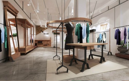 虫二女装店铺展示