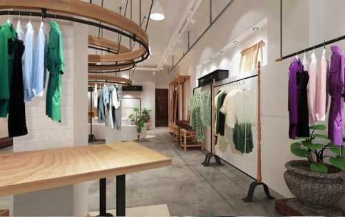 虫二女装店铺展示