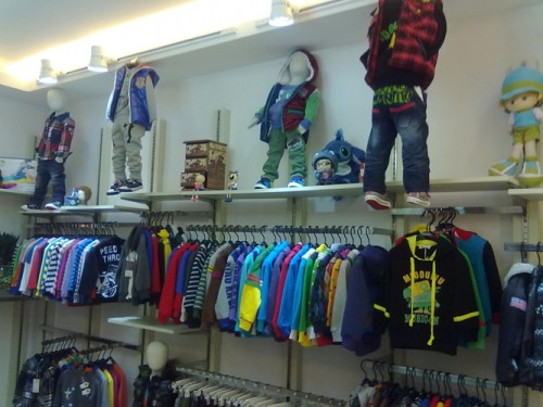 米豆屋童装店铺形象