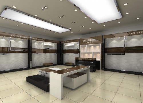 伯爵诗兰男装店铺形象