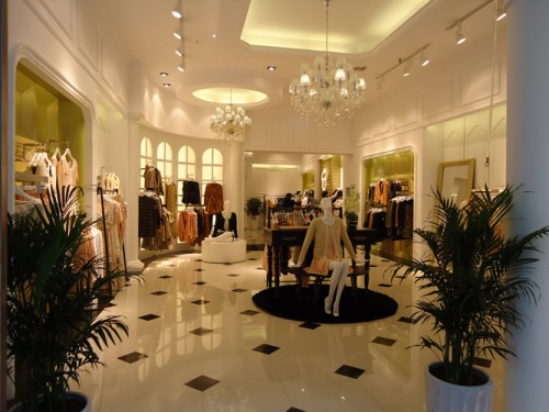 维斯凯女装店铺形象