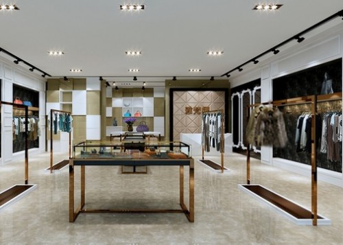 雅梵娜羽绒服店铺展示