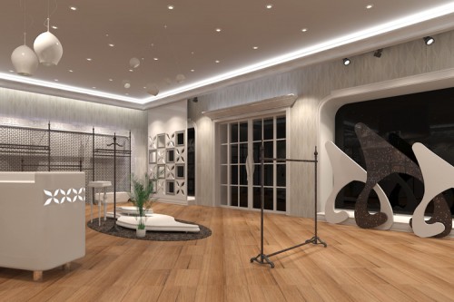 千百惠女装店铺展示