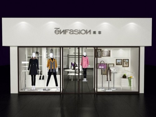 瑛菲女装店铺展示