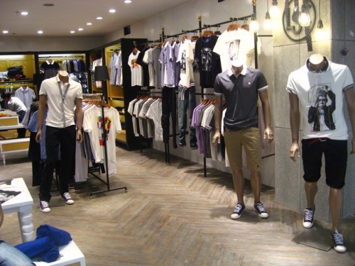 洛赛克斯男装店铺展示