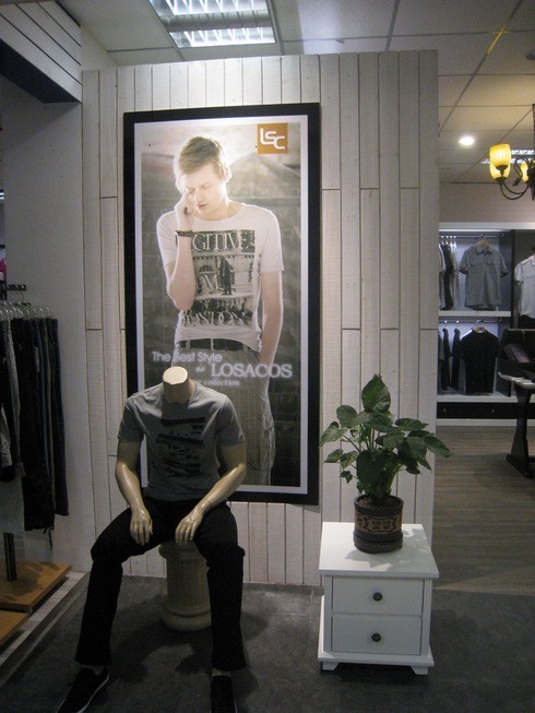 洛赛克斯男装店铺展示