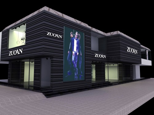 左岸男装店铺展示