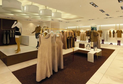 贝黎女装店铺展示