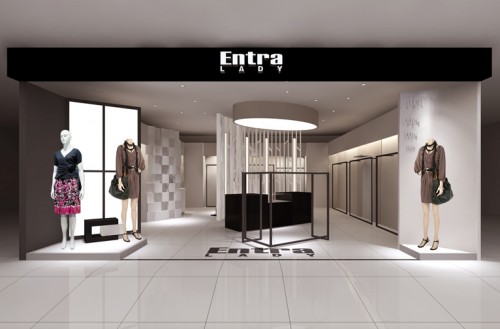 Entralady女装店铺展示