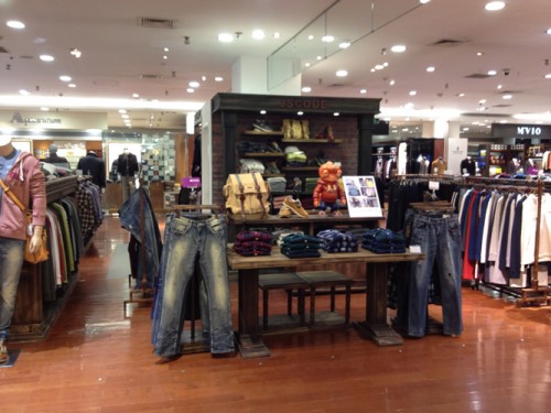 JSCODE男装店铺形象