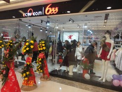 广州玛娃波士卡服饰有限公司男装店铺展示