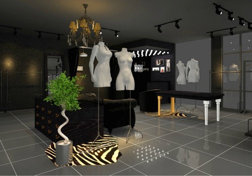 席薇亚女装店铺展示