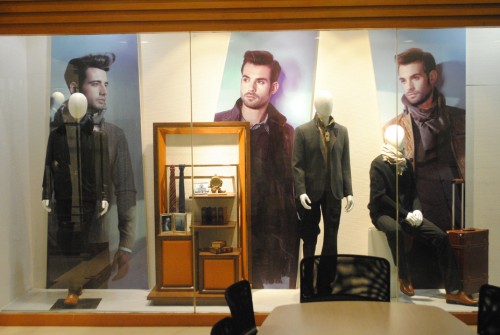 沙驰国际男装店铺形象