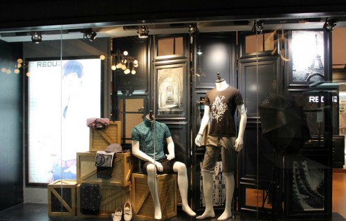 热度男装店铺形象