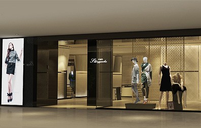 声雨竹女装店铺形象