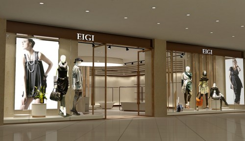 尹久女装店铺展示