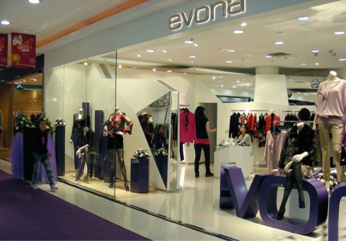 EVONA女装店铺展示