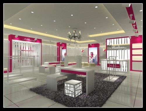 牧娑女装店铺展示