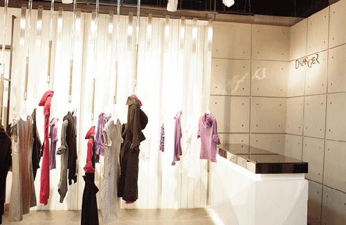 丹诗格尔女装店铺展示