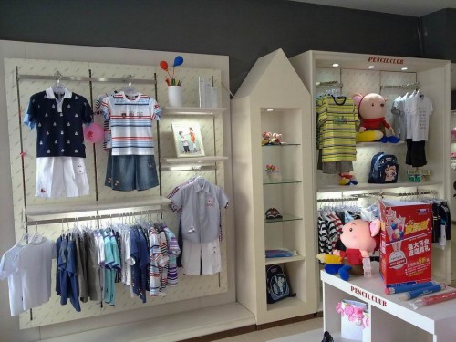 铅笔俱乐部 童装店铺展示