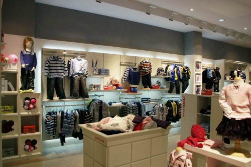铅笔俱乐部 童装店铺展示