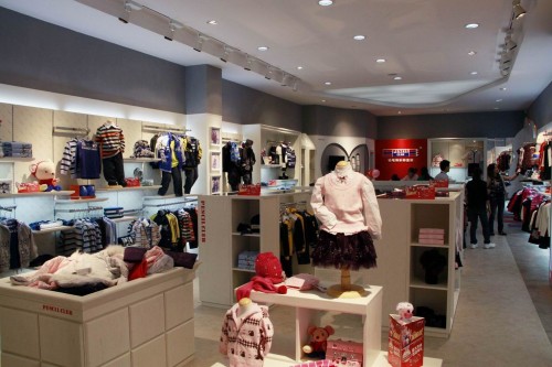铅笔俱乐部 童装店铺展示