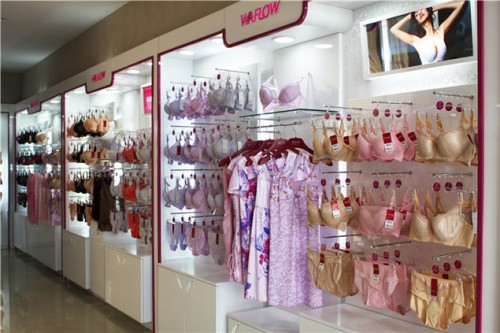 水中花内衣店铺形象