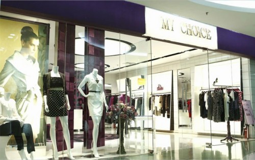 蒙卓诗女装店铺展示