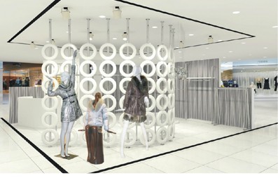 时尚轩女装店铺展示