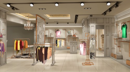 简奥女装店铺展示