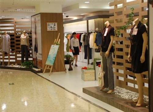 野麦女装店铺形象