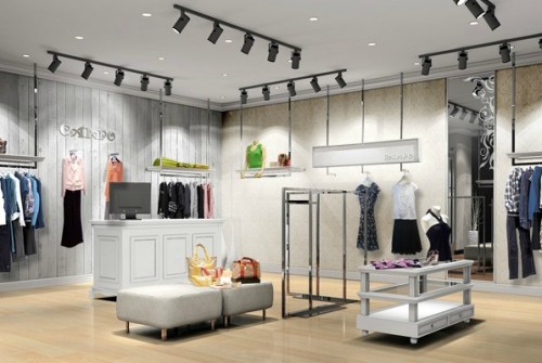 咖帛女装店铺展示