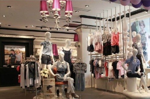 佩吉女装店铺形象