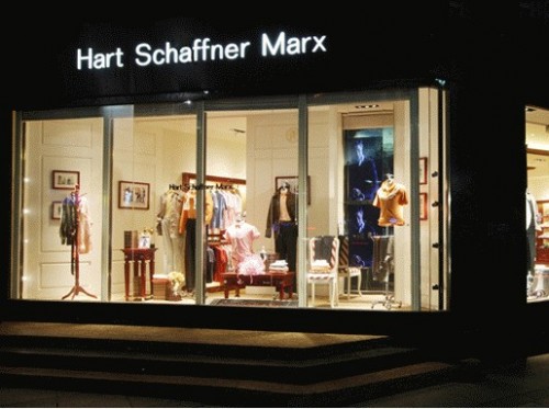 哈特马克斯男装店铺形象