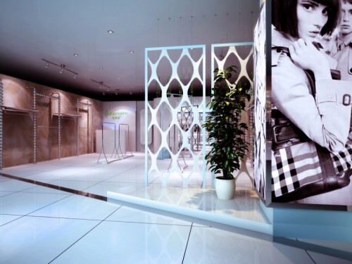 布根香女装店铺展示