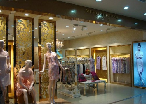 梦至超女装店铺展示