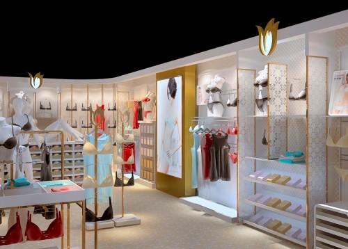 迪芬娜内衣店铺展示