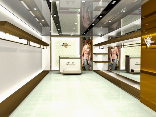 法国碧阳女装店铺形象