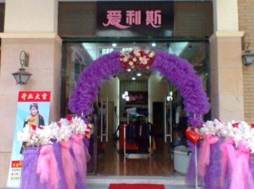 爱利斯服饰女装店铺形象