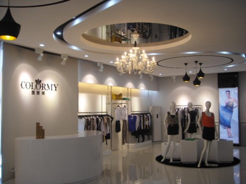 凯莱美欧版女装店铺形象