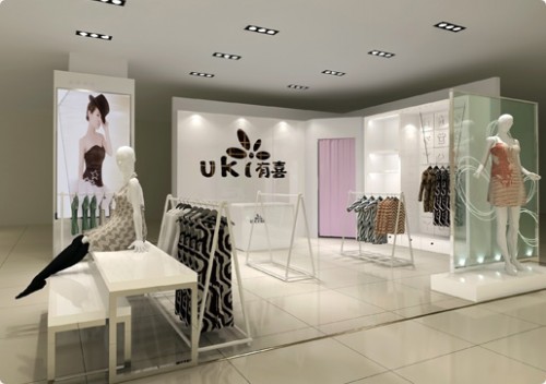 有喜女装店铺展示