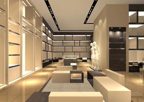 巴藜雨女装店铺展示