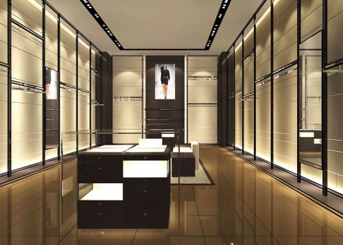 巴藜雨女装店铺展示