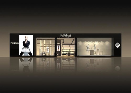 巴藜雨女装店铺展示