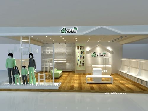 嘟嘟可儿亲子装店铺形象