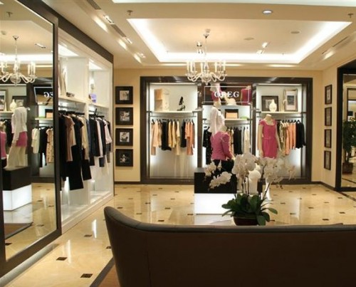 欧碧倩女装店铺展示