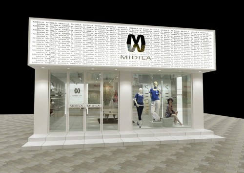 弥缔拉女装店铺展示