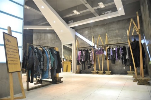 欧力嘉女装店铺展示