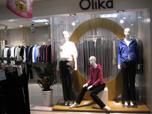 欧力嘉女装店铺展示
