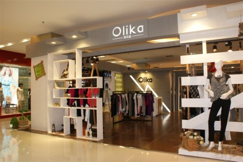 欧力嘉女装店铺形象